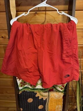 The North Face Red Men's Athletic Swim Shorts